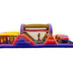 Inflatable Obstacle course bounce house trenton nj